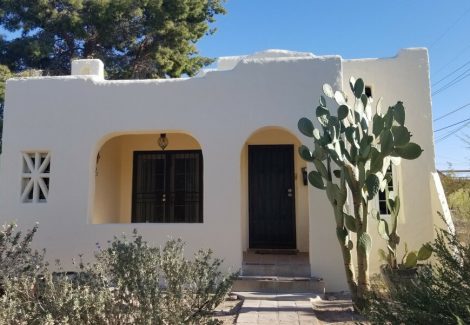 White Exterior House