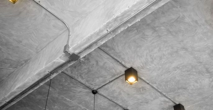 Check out our CONCRETE CEILING REPAIR