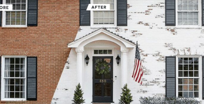 Check out our Brick Limewash & RomaBio