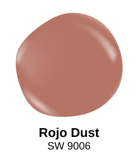 rojo dust by sherwin-williams